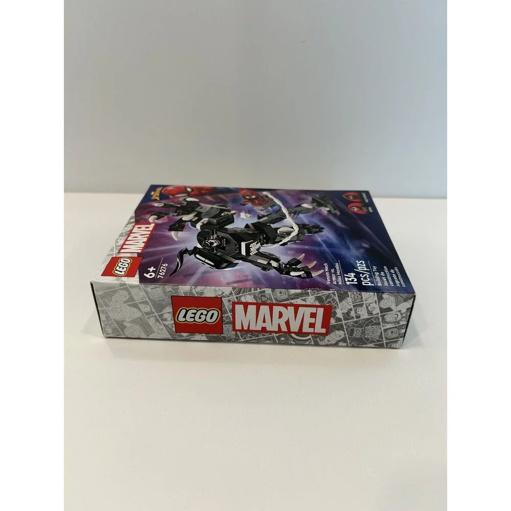LEGO 76276 Venom Mech Armor vs. Miles Morales New Retired